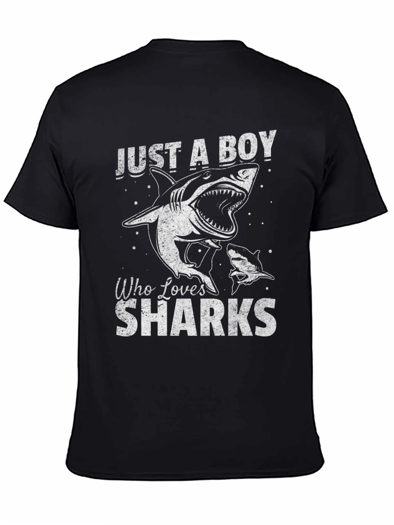 Just A Boy Who Loves Sharks T-Shirt