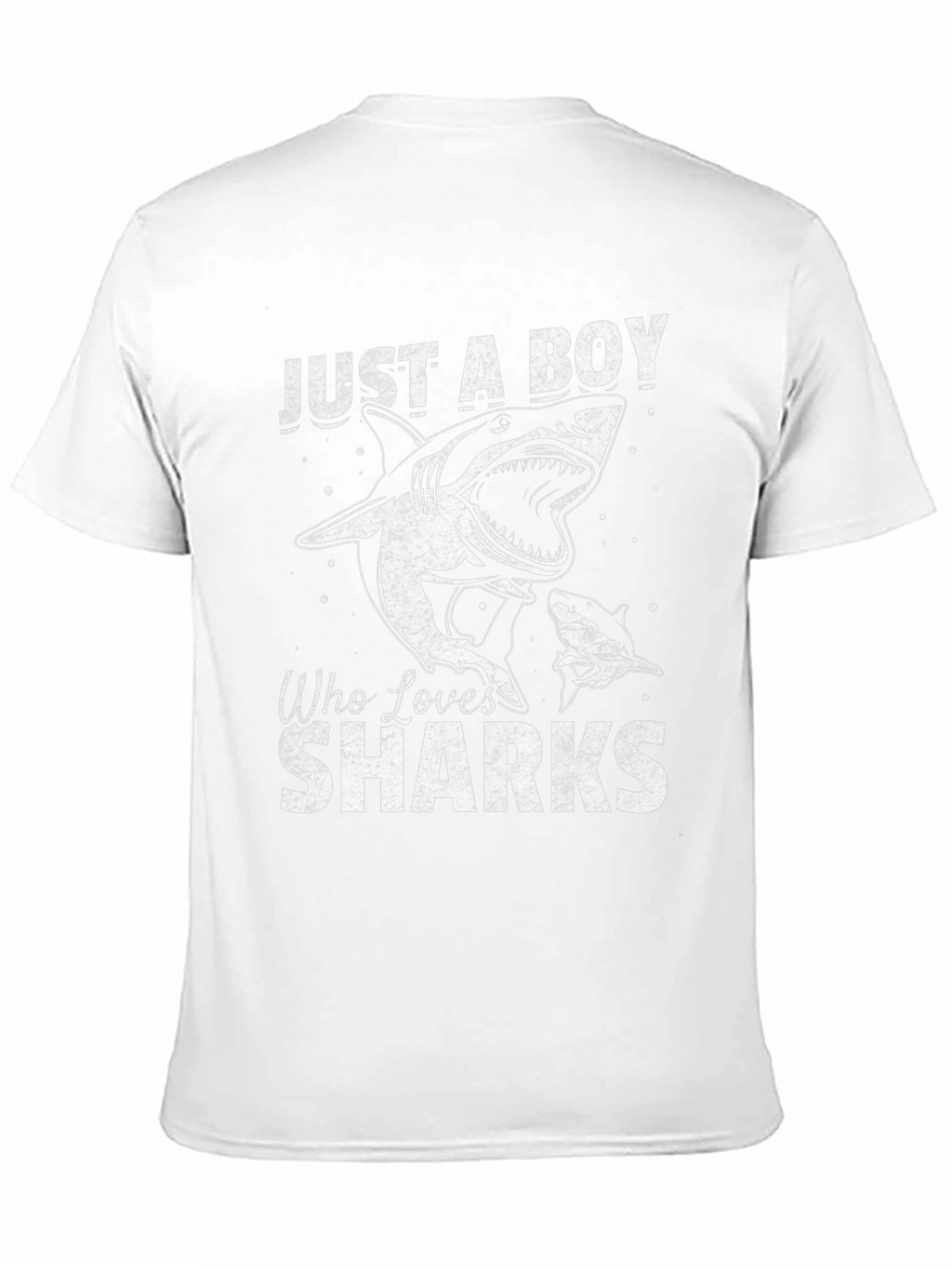 Just A Boy Who Loves Sharks T-Shirt