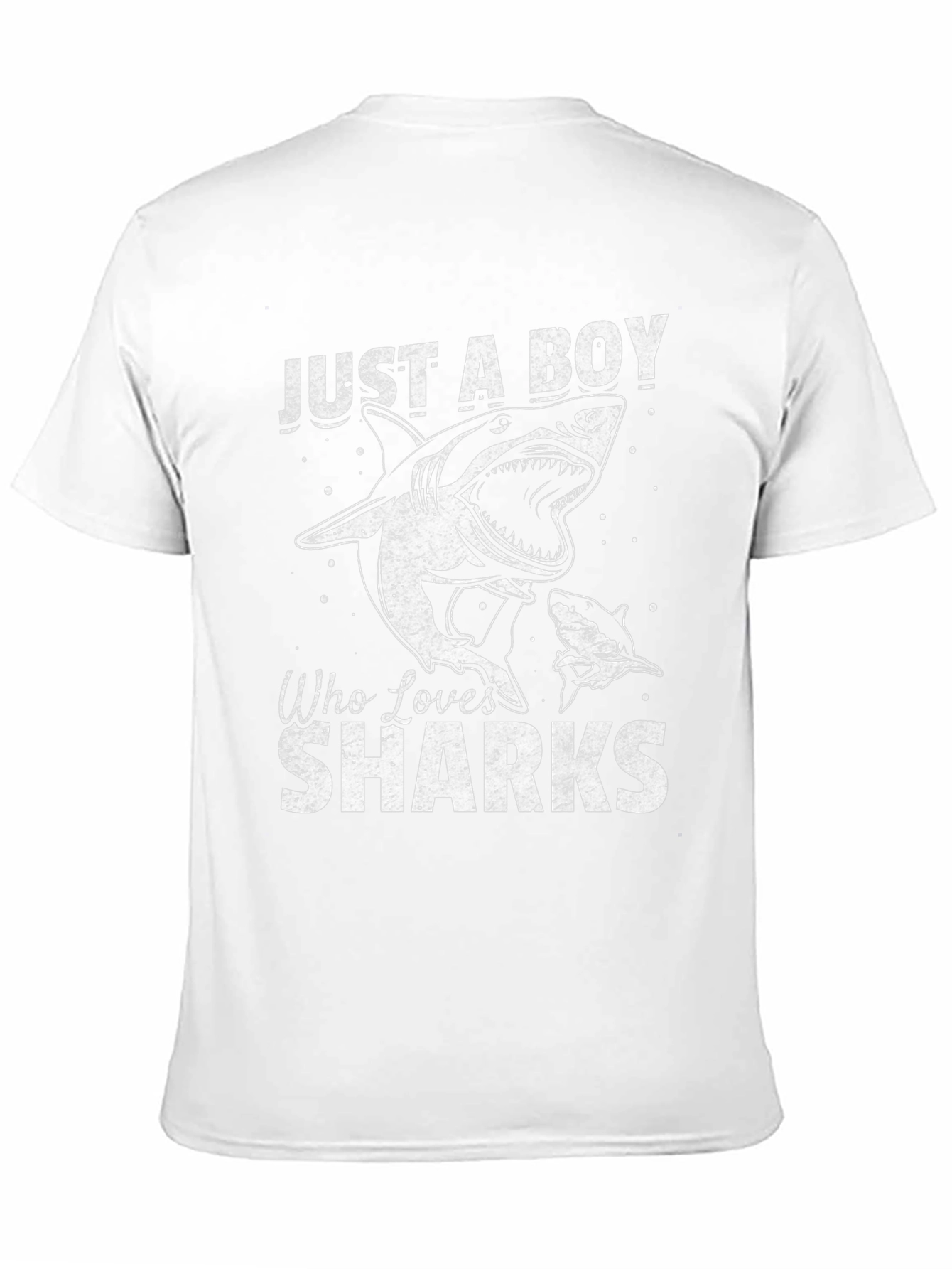 Just A Boy Who Loves Sharks T-Shirt