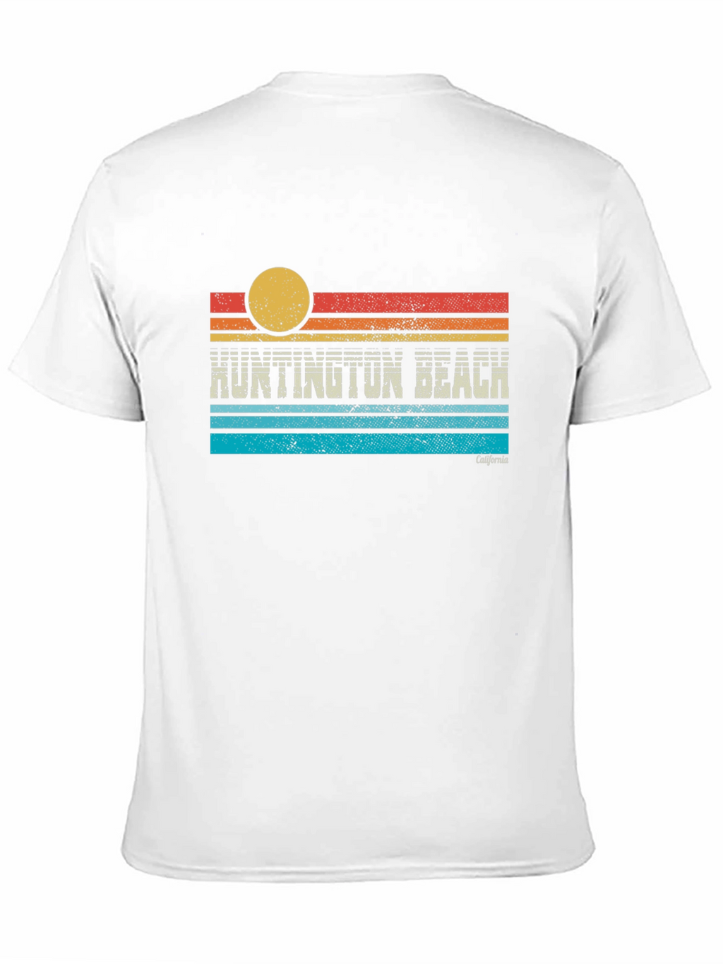 Retro Huntington Beach California Graphic Tee