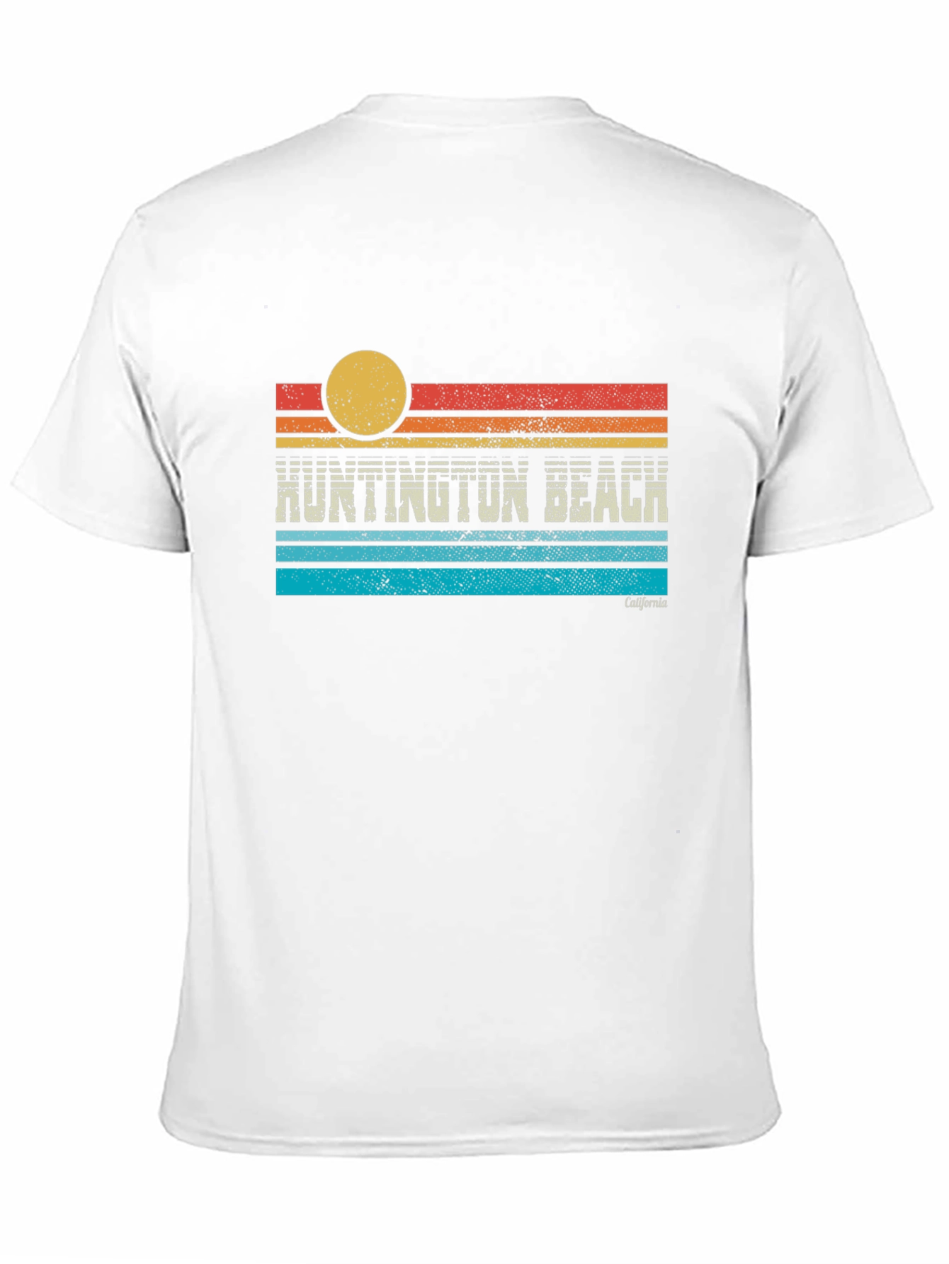 Retro Huntington Beach California Graphic Tee