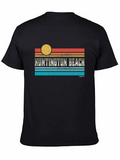 Retro Huntington Beach California Graphic Tee