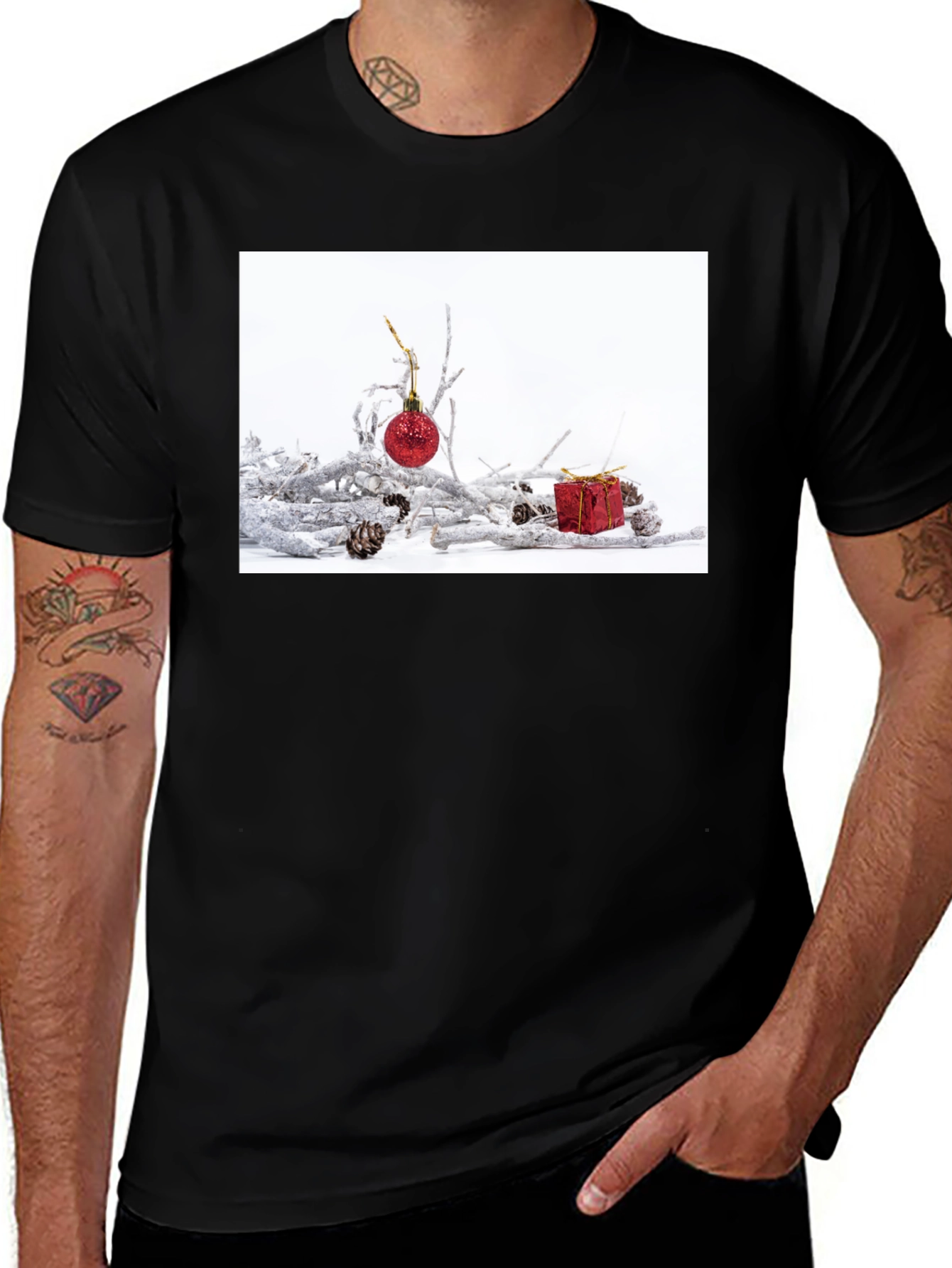 Festive Christmas Ornament T-Shirt