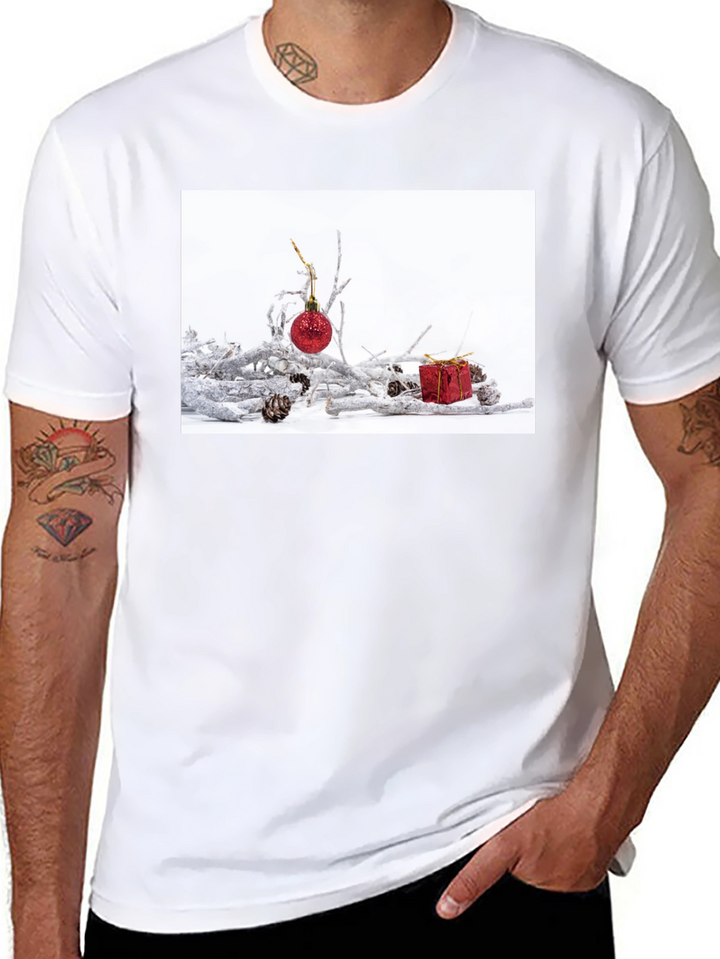 Festive Christmas Ornament T-Shirt