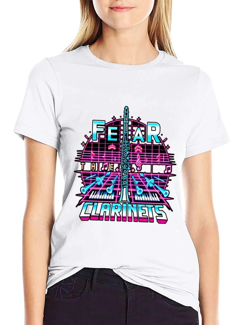 Fear The Clarinets Graphic Tee
