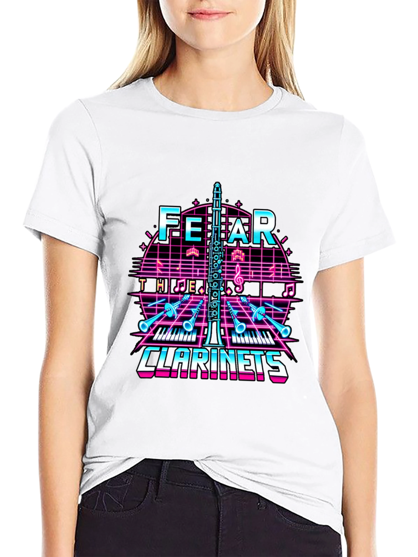 Fear The Clarinets Graphic Tee