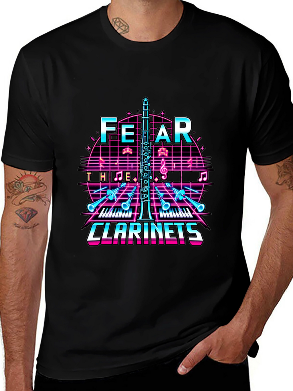 Fear The Clarinets Graphic Tee