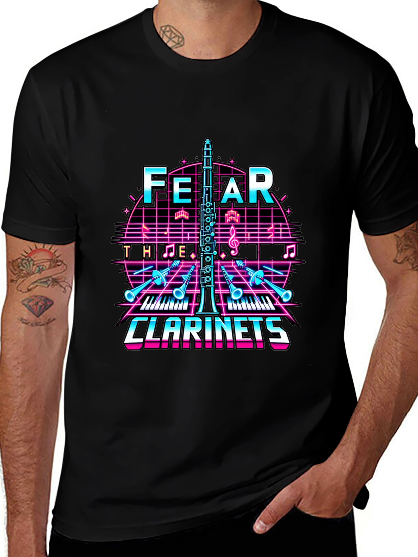 Fear The Clarinets Graphic Tee