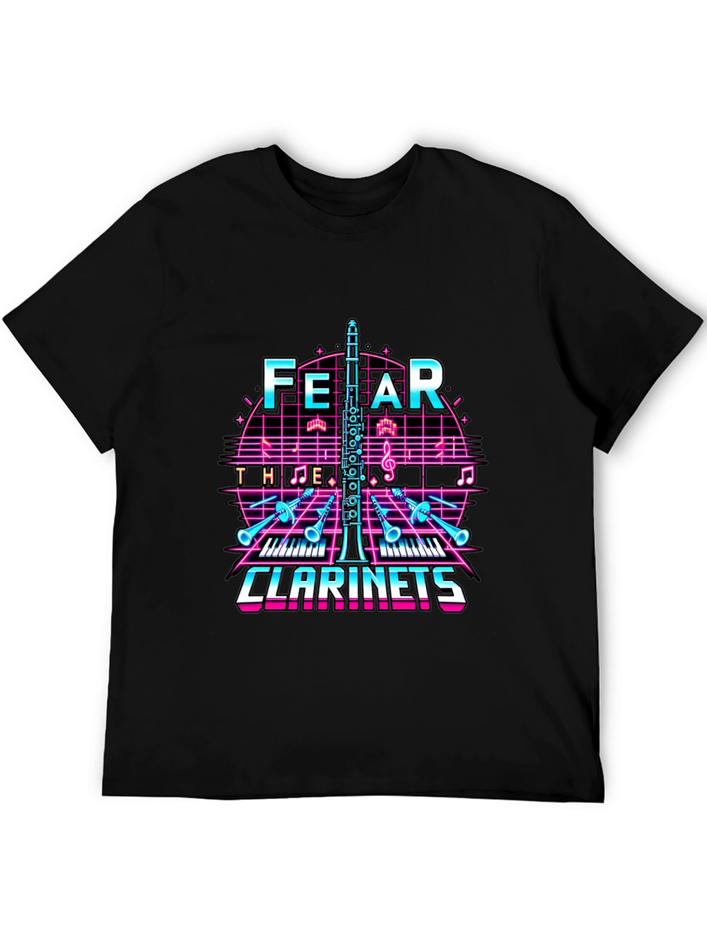 Fear The Clarinets Graphic Tee