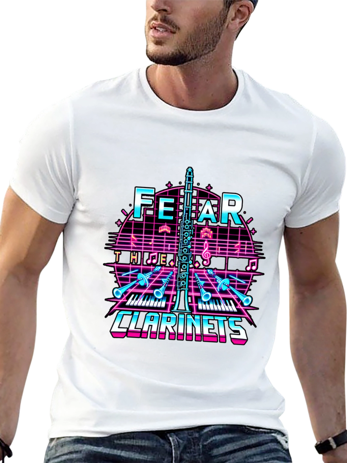Fear The Clarinets Graphic Tee