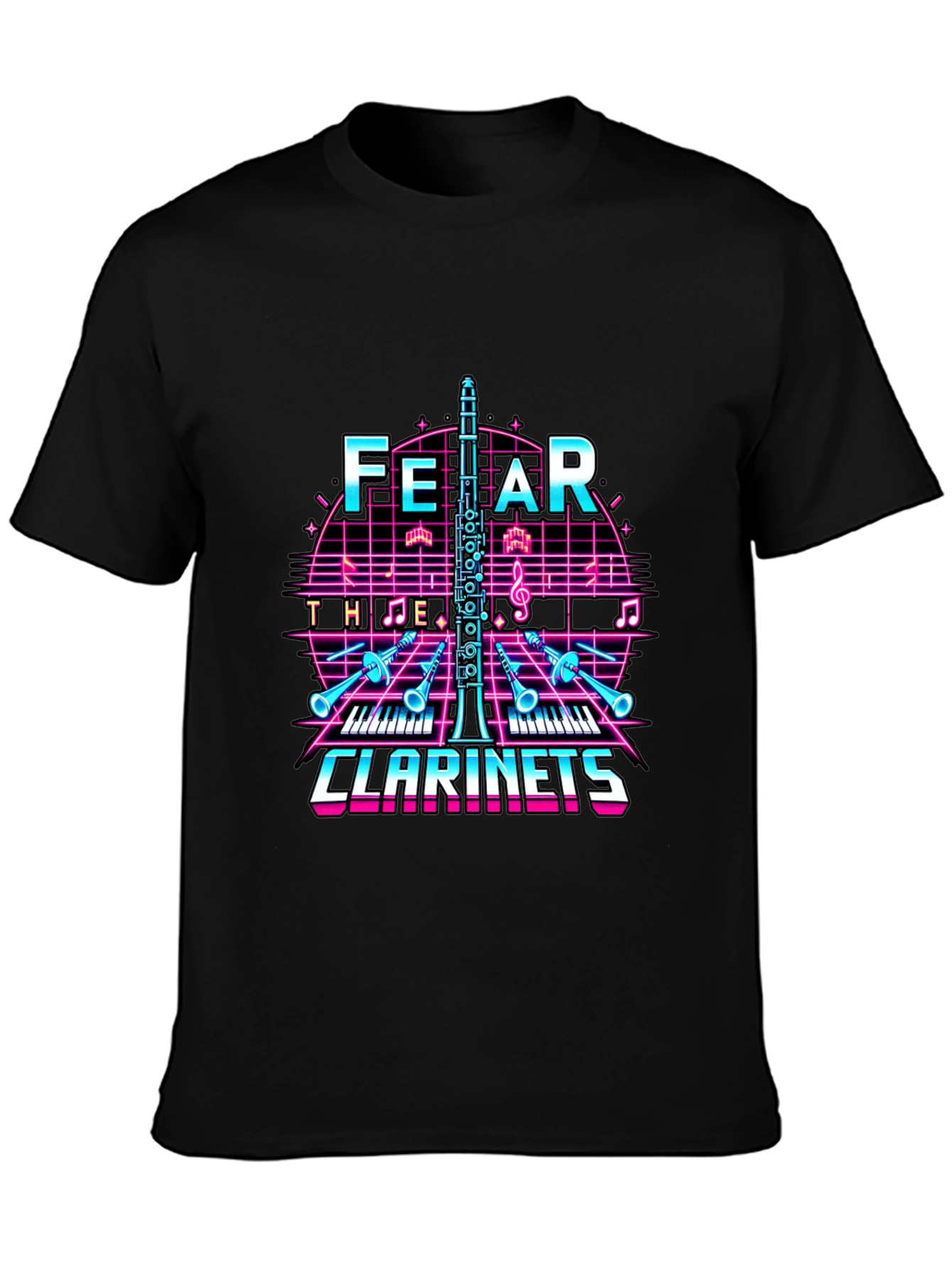 Fear The Clarinets Graphic Tee