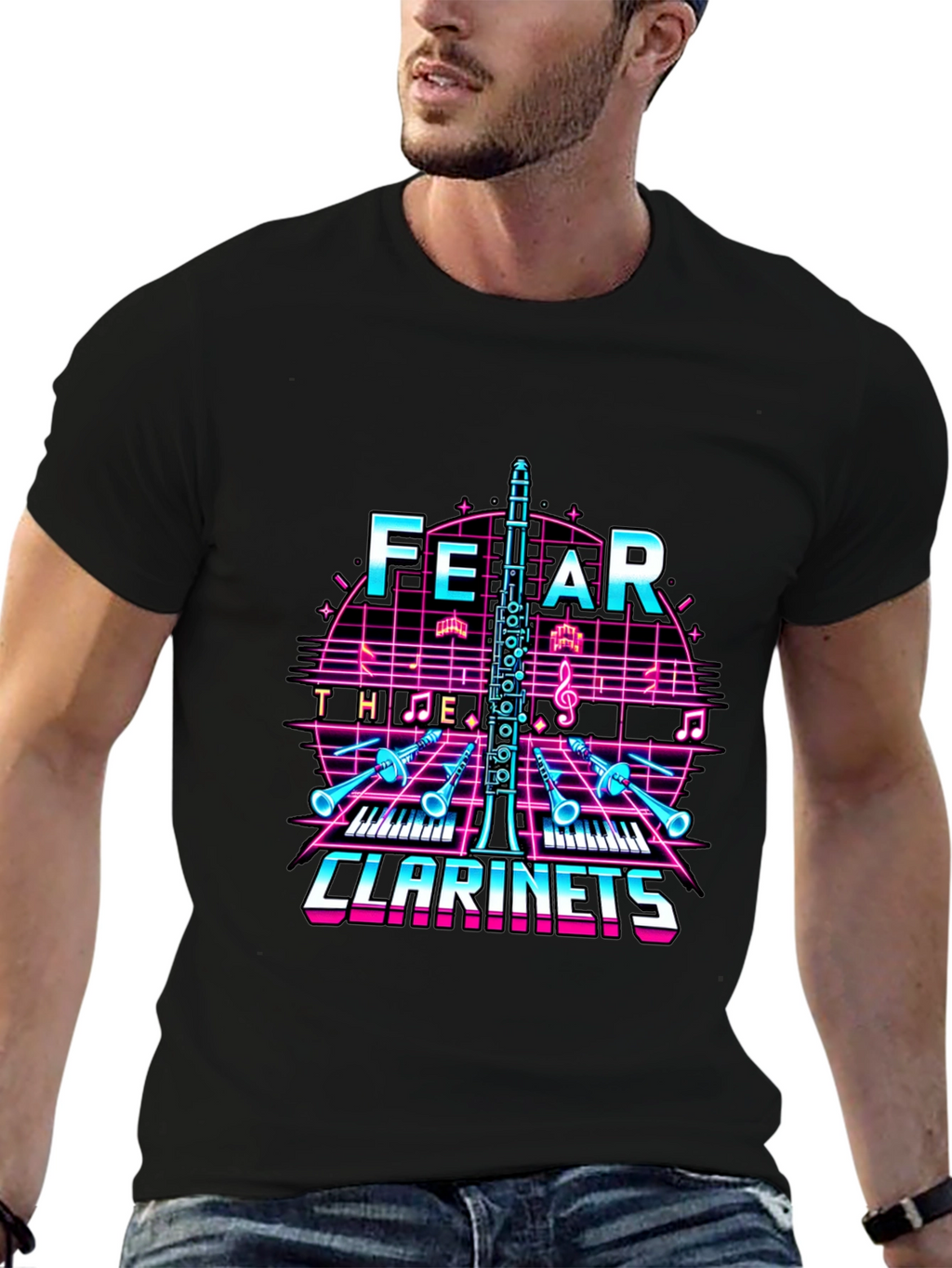Fear The Clarinets Graphic Tee