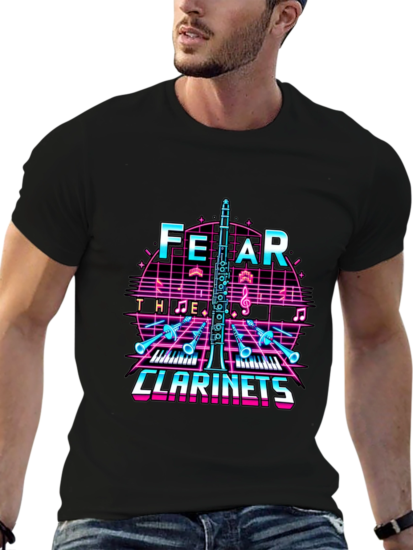 Fear The Clarinets Graphic Tee