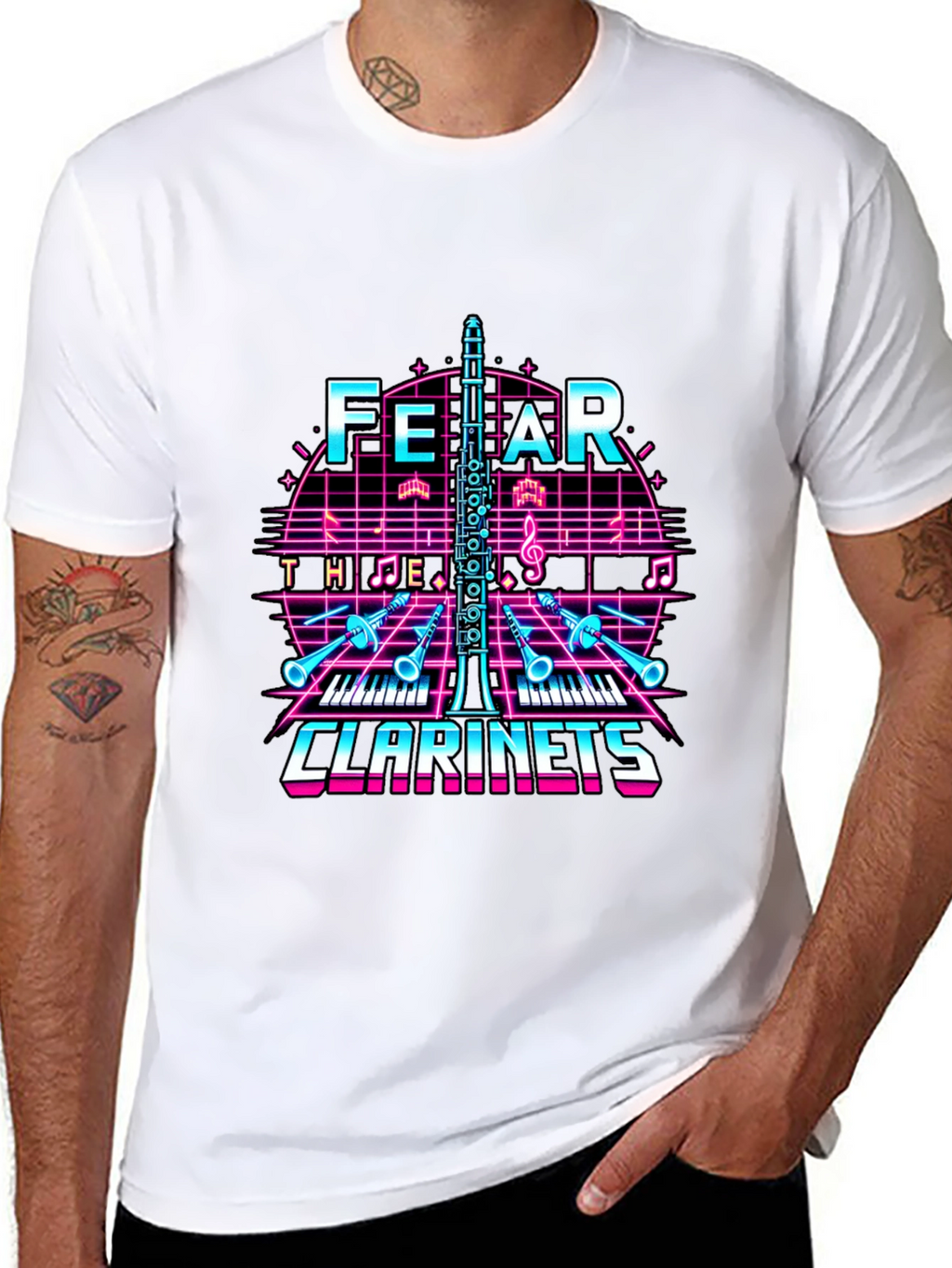 Fear The Clarinets Graphic Tee