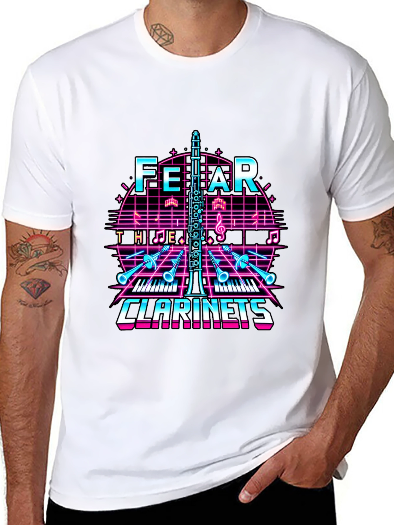 Fear The Clarinets Graphic Tee