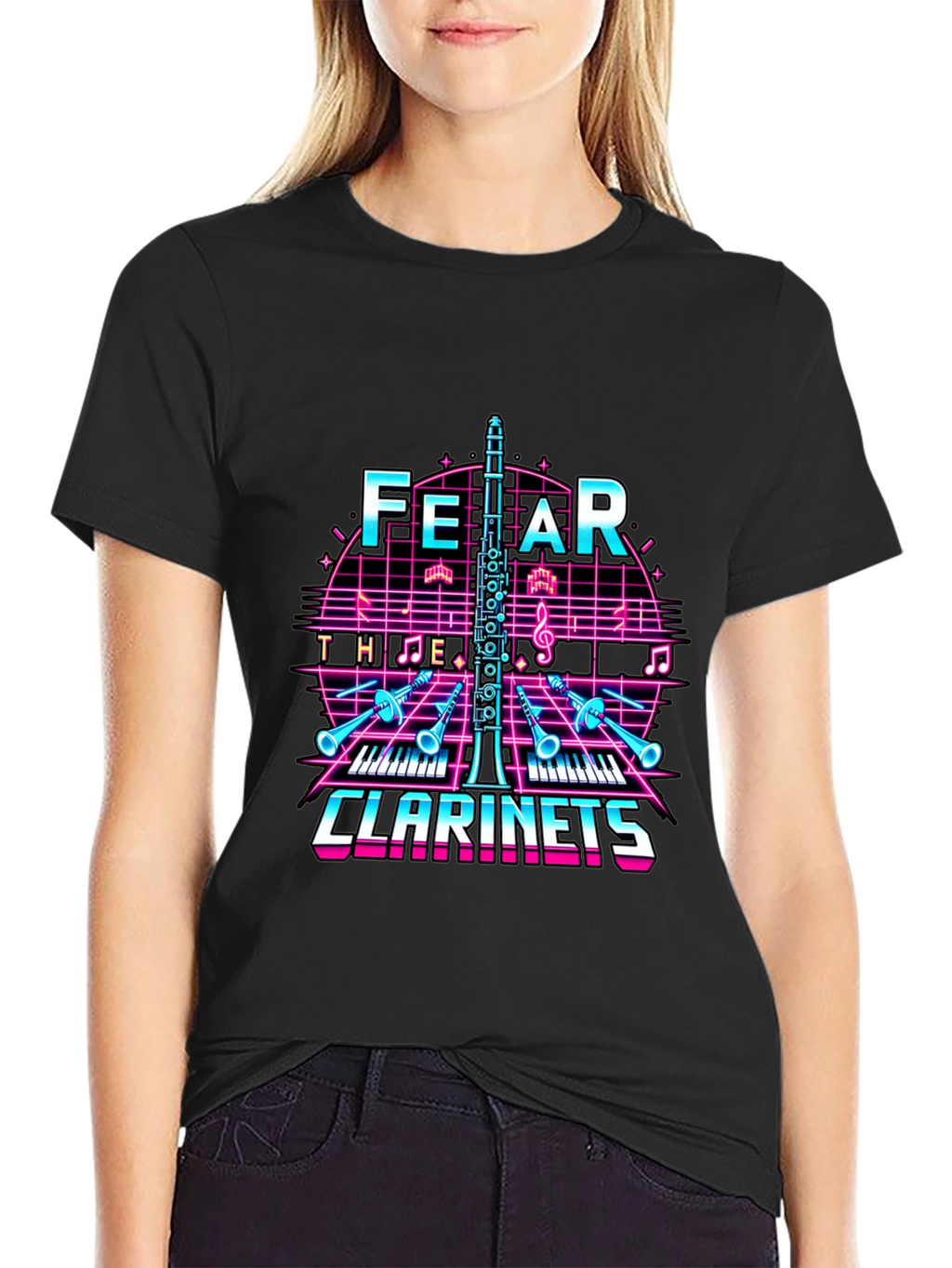 Fear The Clarinets Graphic Tee