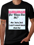 Funny Dating Calendar Mens Graphic Tee