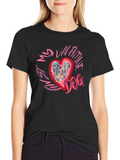 My Valentine Dog T-Shirt - Cute Heart Puppy Tee