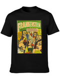 Frankenstein Comic Book Cover T-Shirt