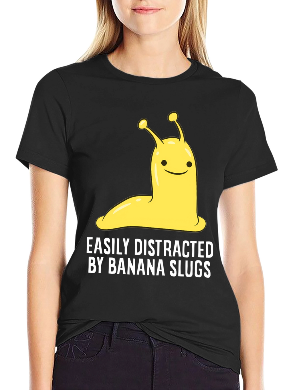 Banana Slug Tee - Easily Distracted Funny T-Shirt