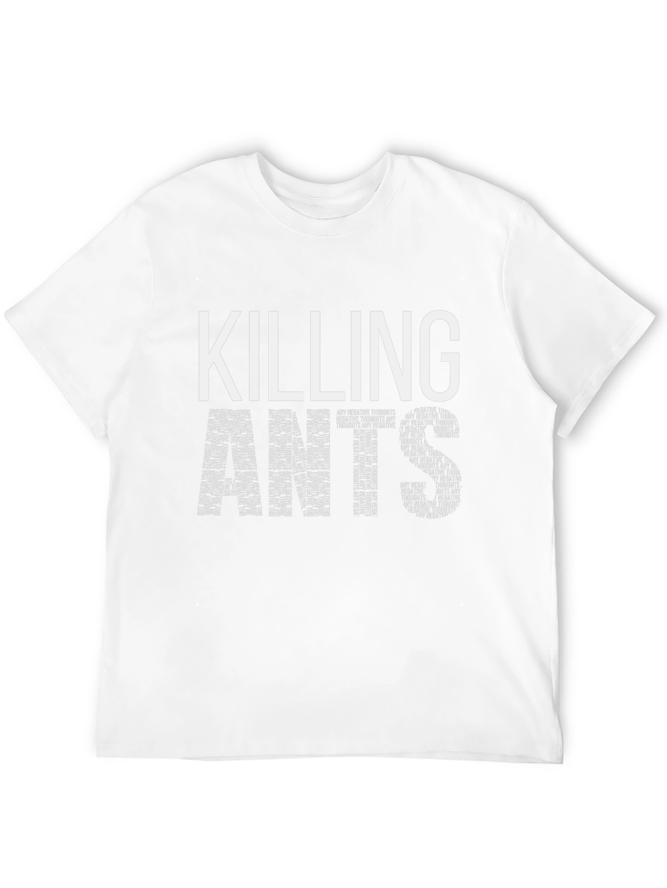 Killing Ants Word Art Graphic Tee