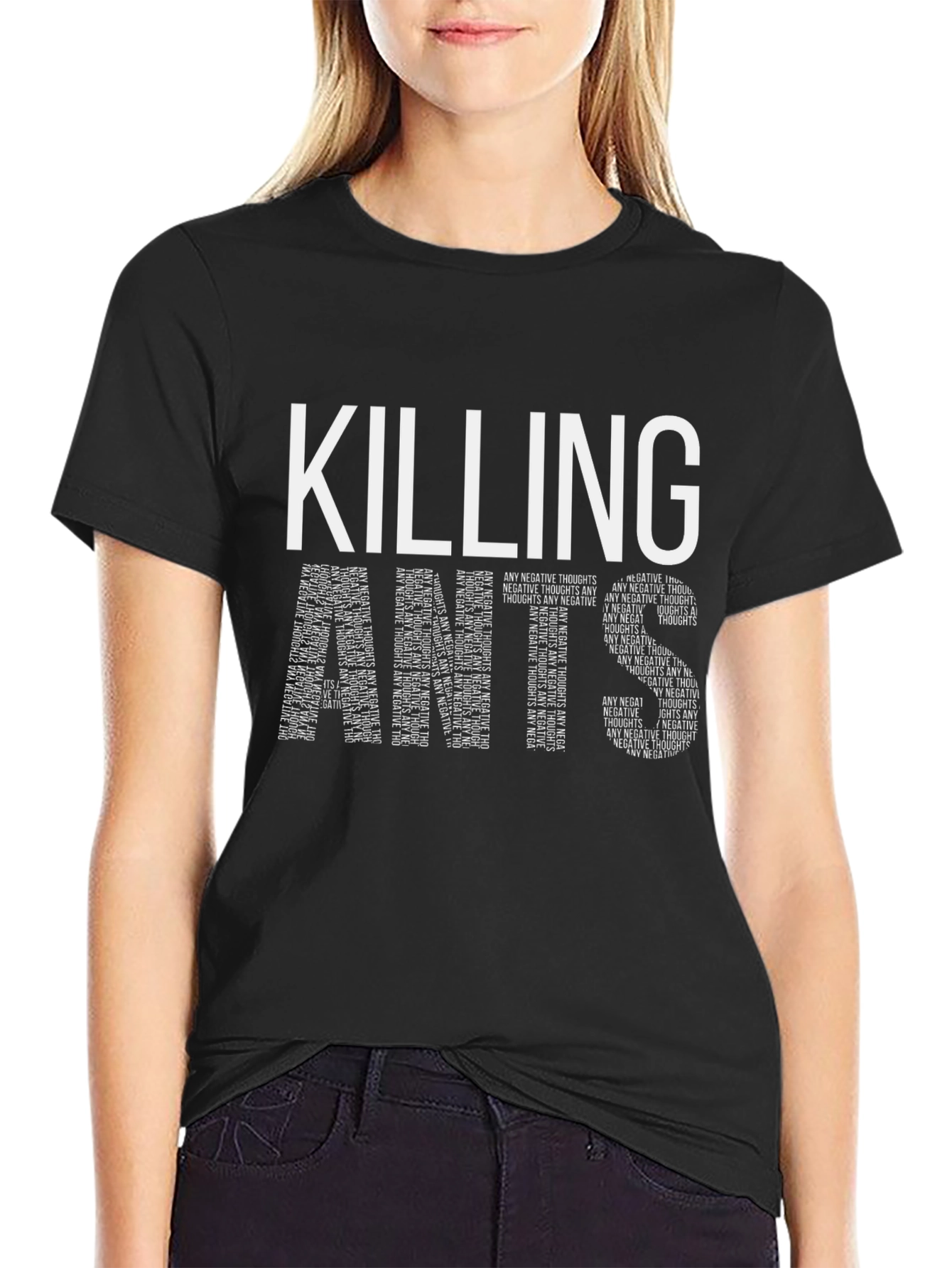 Killing Ants Word Art Graphic Tee