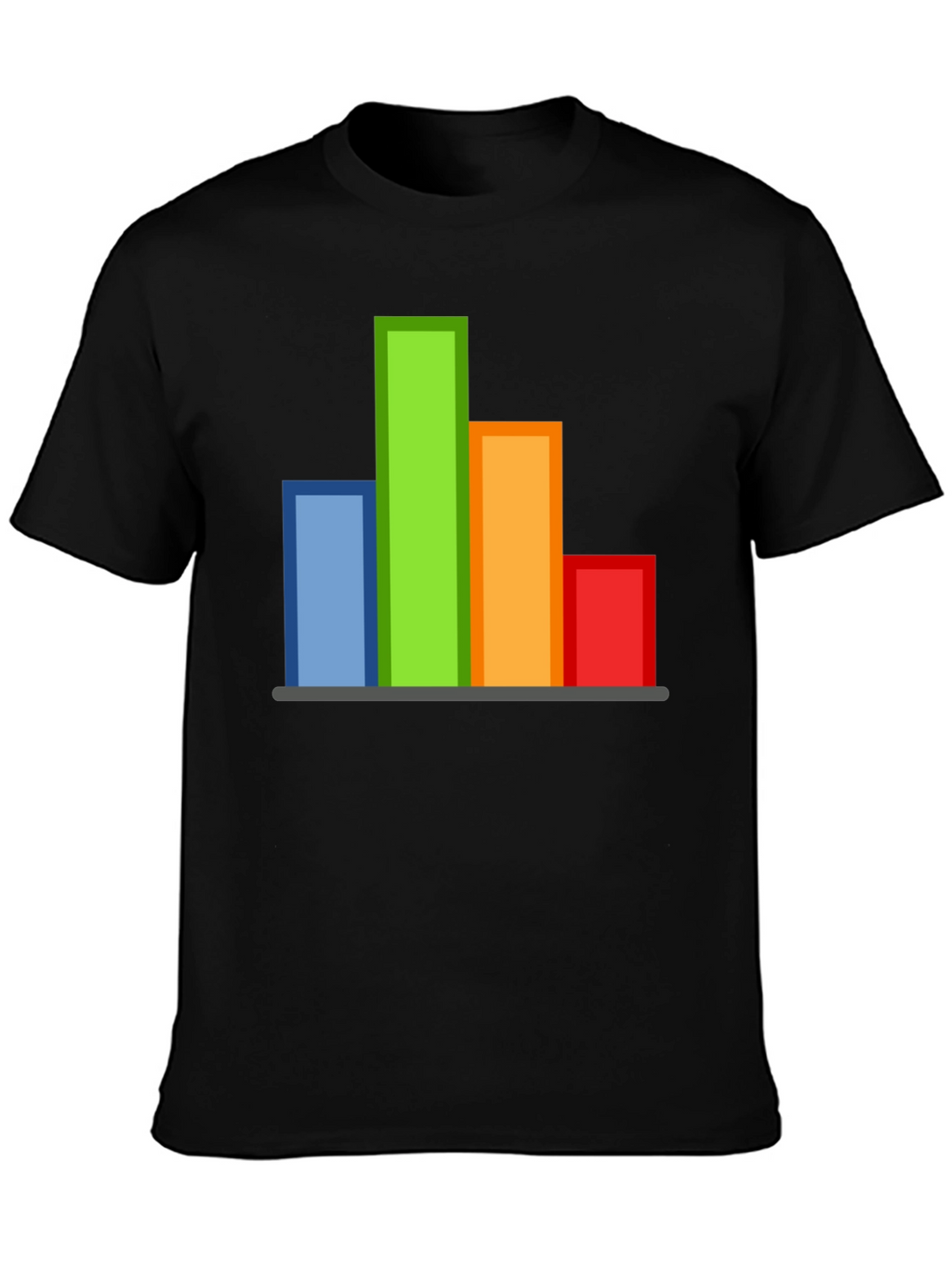 Data Bar Graph T-Shirt - Geeky Graphic Tee