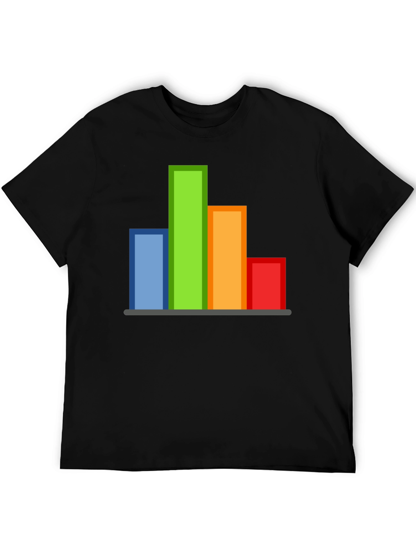 Data Bar Graph T-Shirt - Geeky Graphic Tee