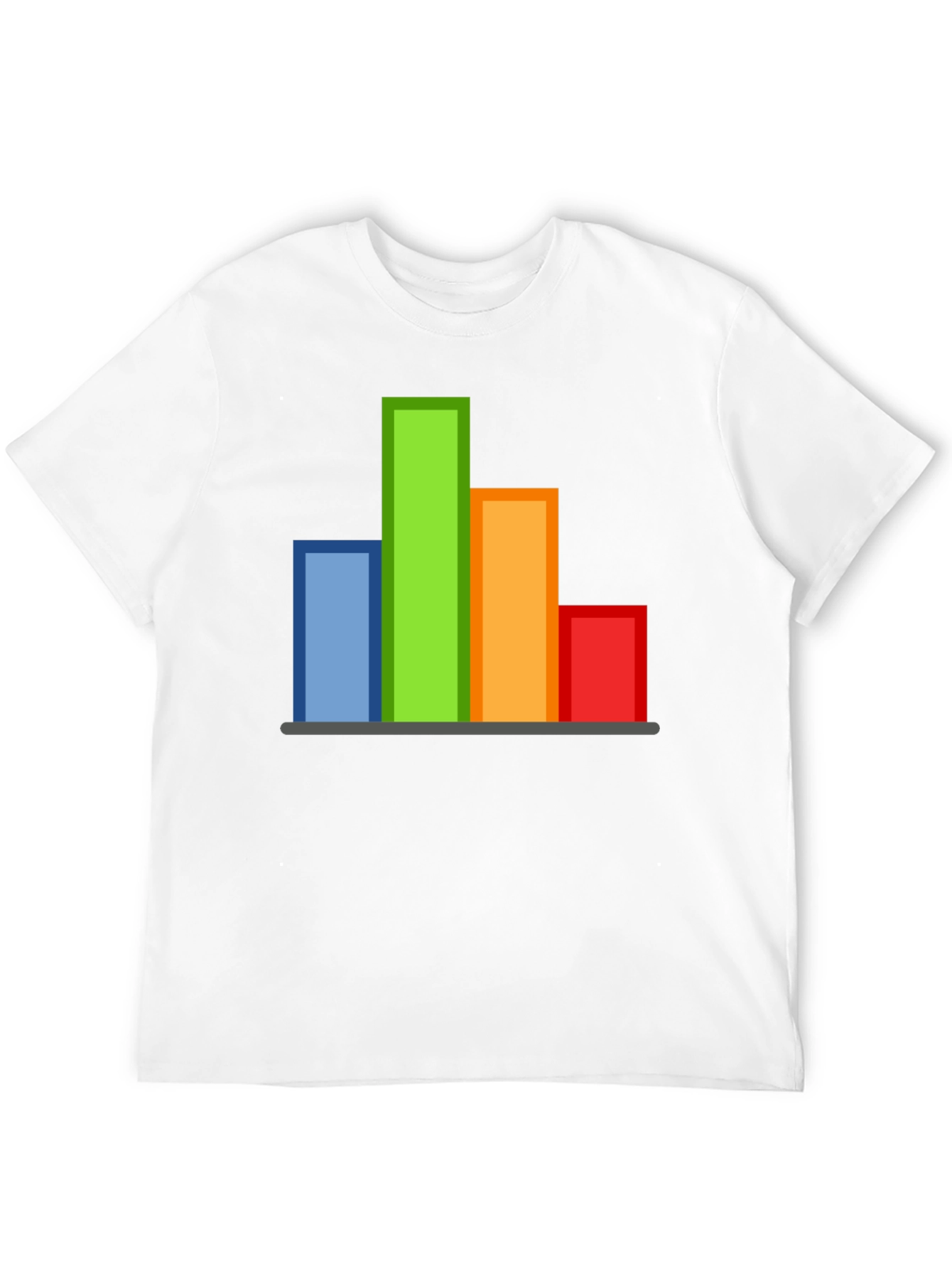 Data Bar Graph T-Shirt - Geeky Graphic Tee