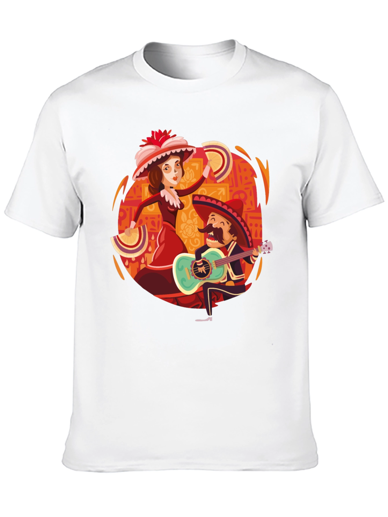 Day of the Dead Tee: Mariachi & Dancer