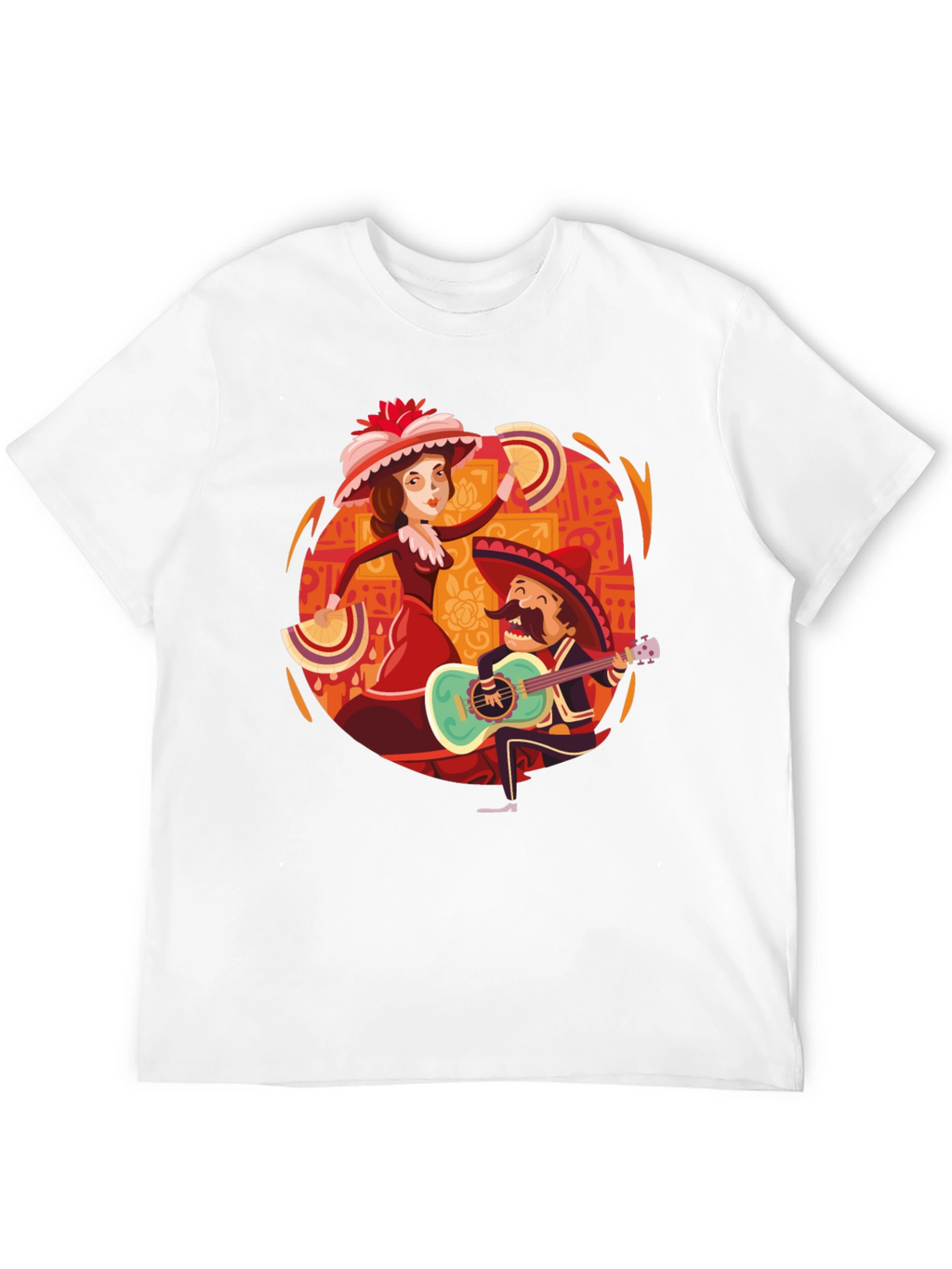 Day of the Dead Tee: Mariachi & Dancer