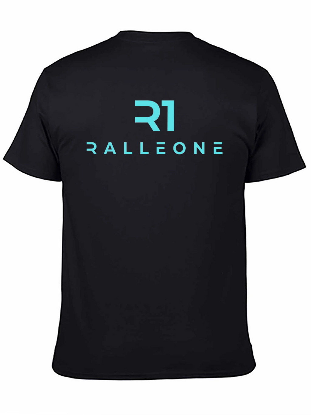 Ralleone R1 Graphic Tee - Modern Black T-Shirt