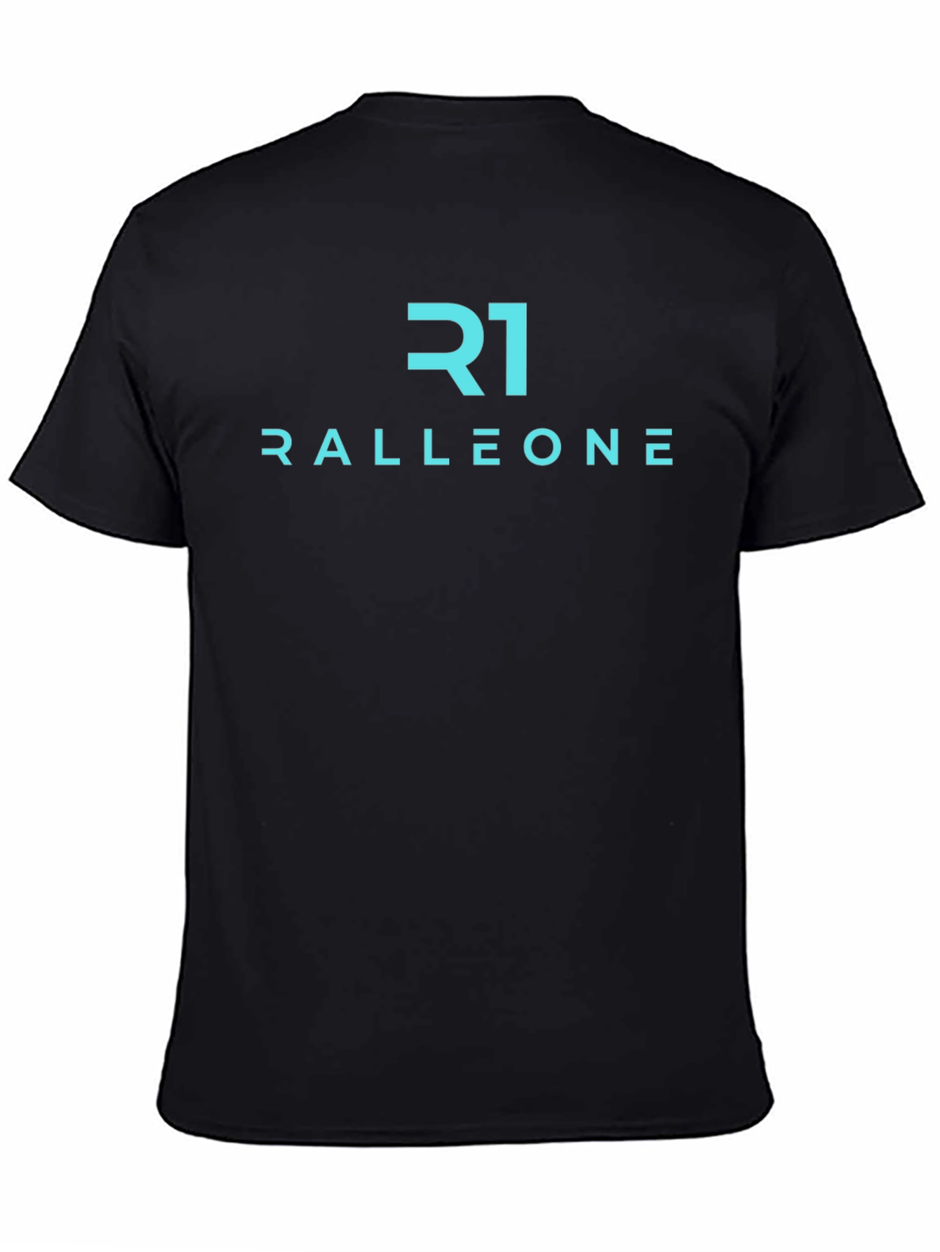 Ralleone R1 Graphic Tee - Modern Black T-Shirt