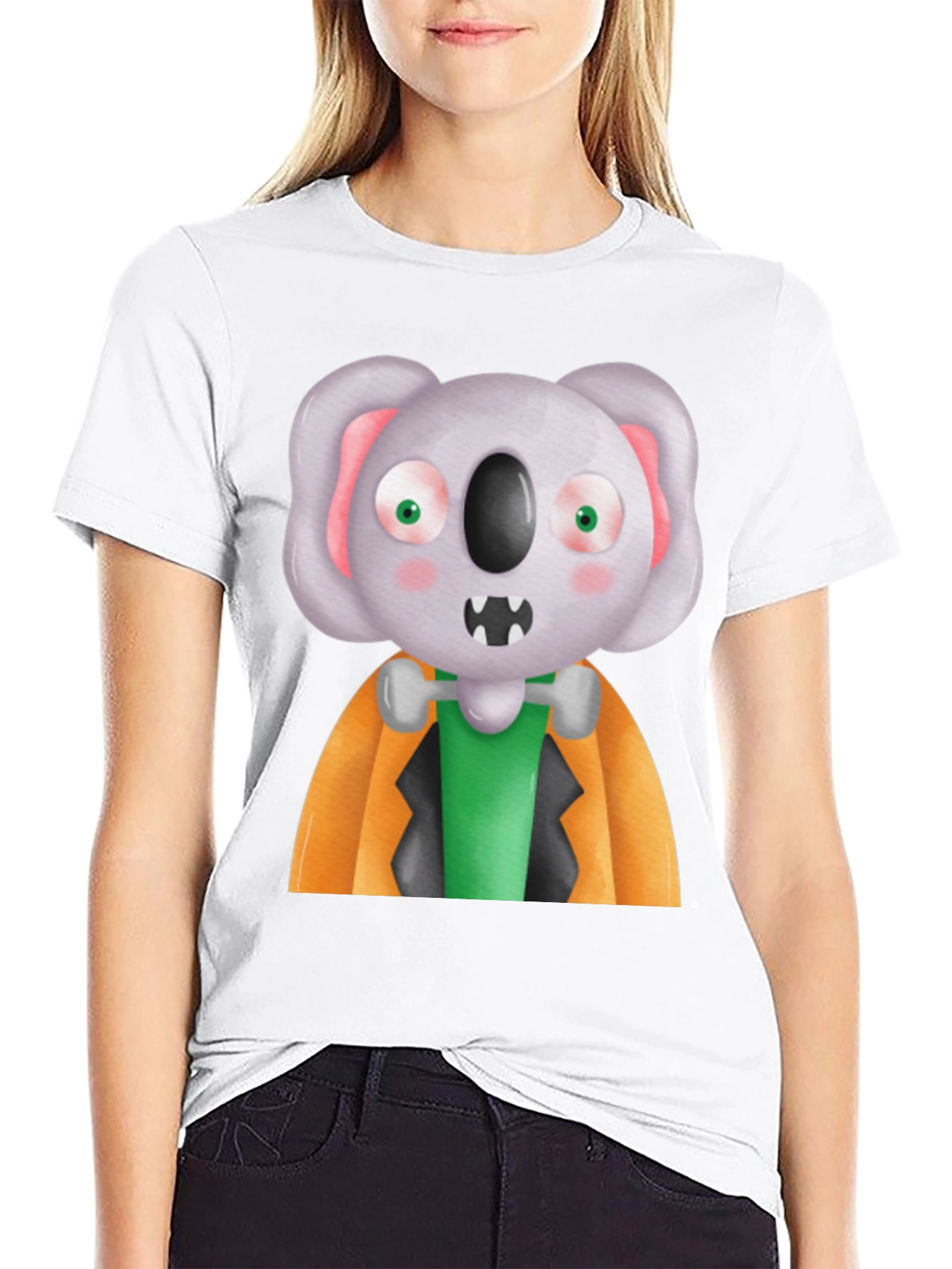 Koala Vampire T-Shirt - Spooky Cute Halloween Tee
