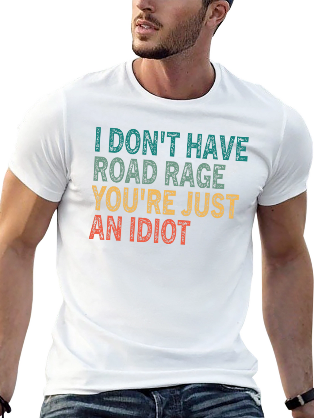 Road Rage T-Shirt - Funny Slogan Tee