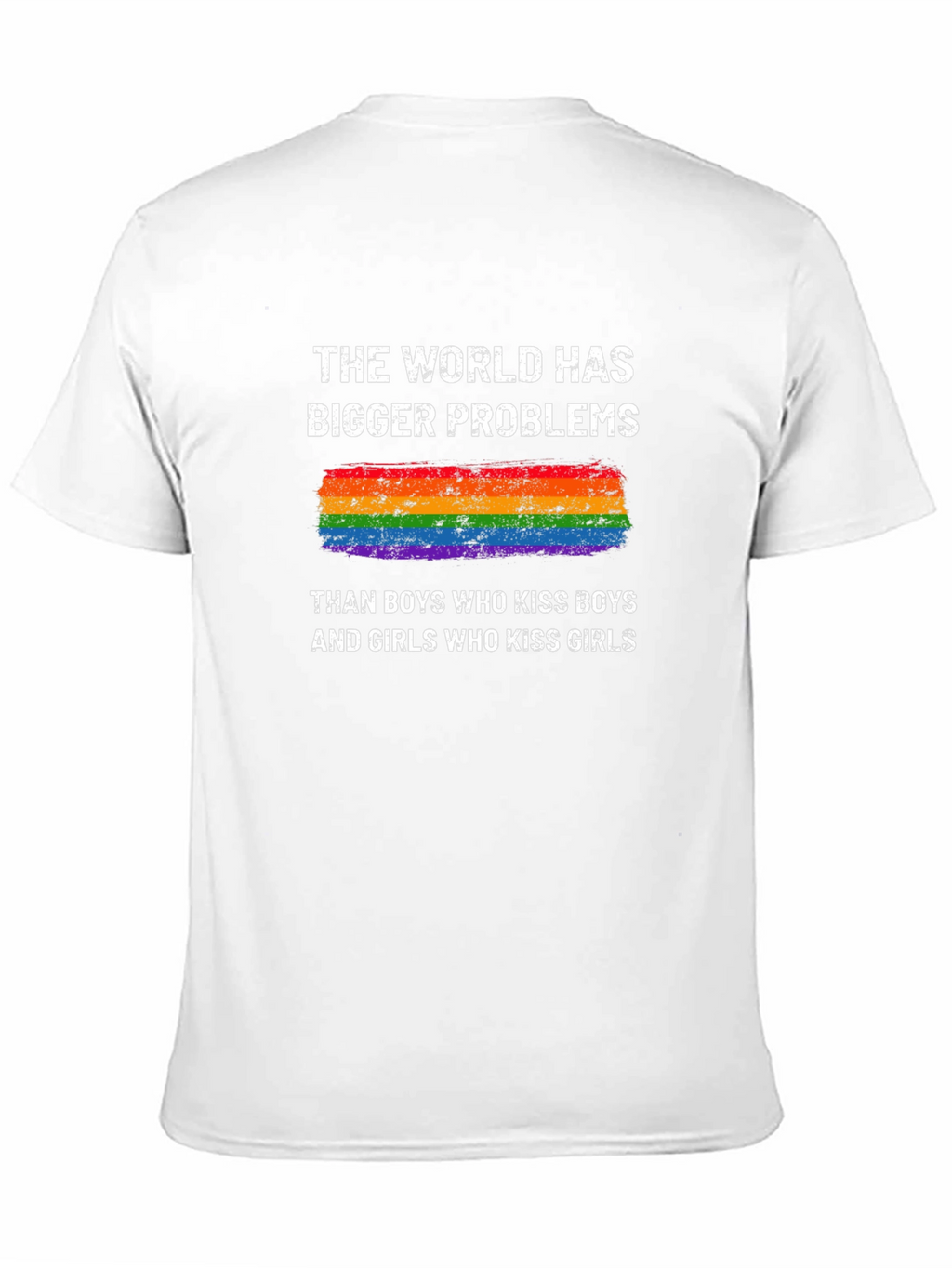 LGBT Pride T-Shirt - Bigger Problems Design
