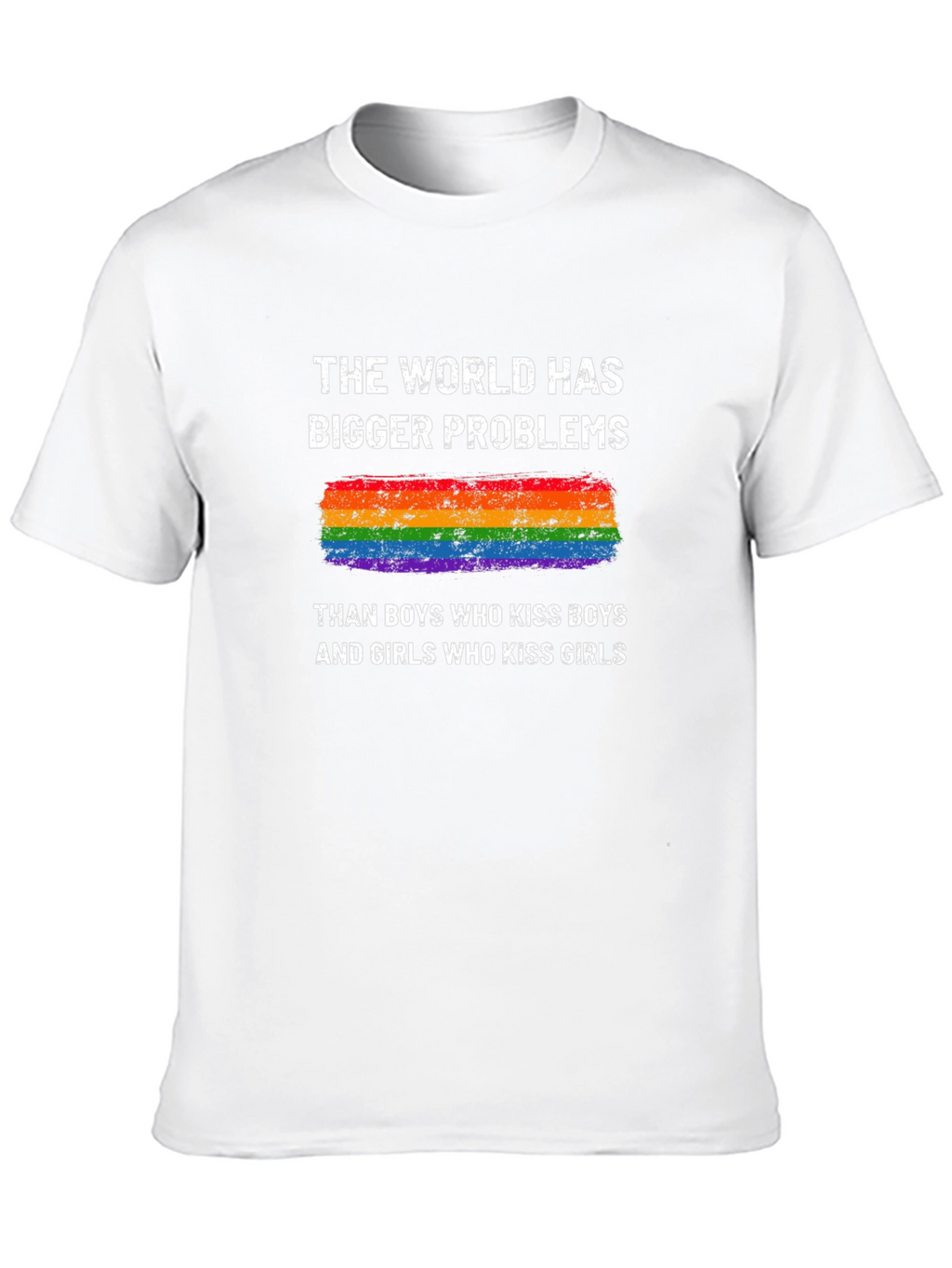 LGBT Pride T-Shirt - Bigger Problems Design