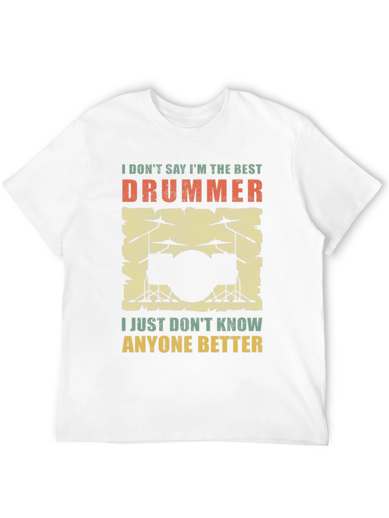Best Drummer Graphic Tee