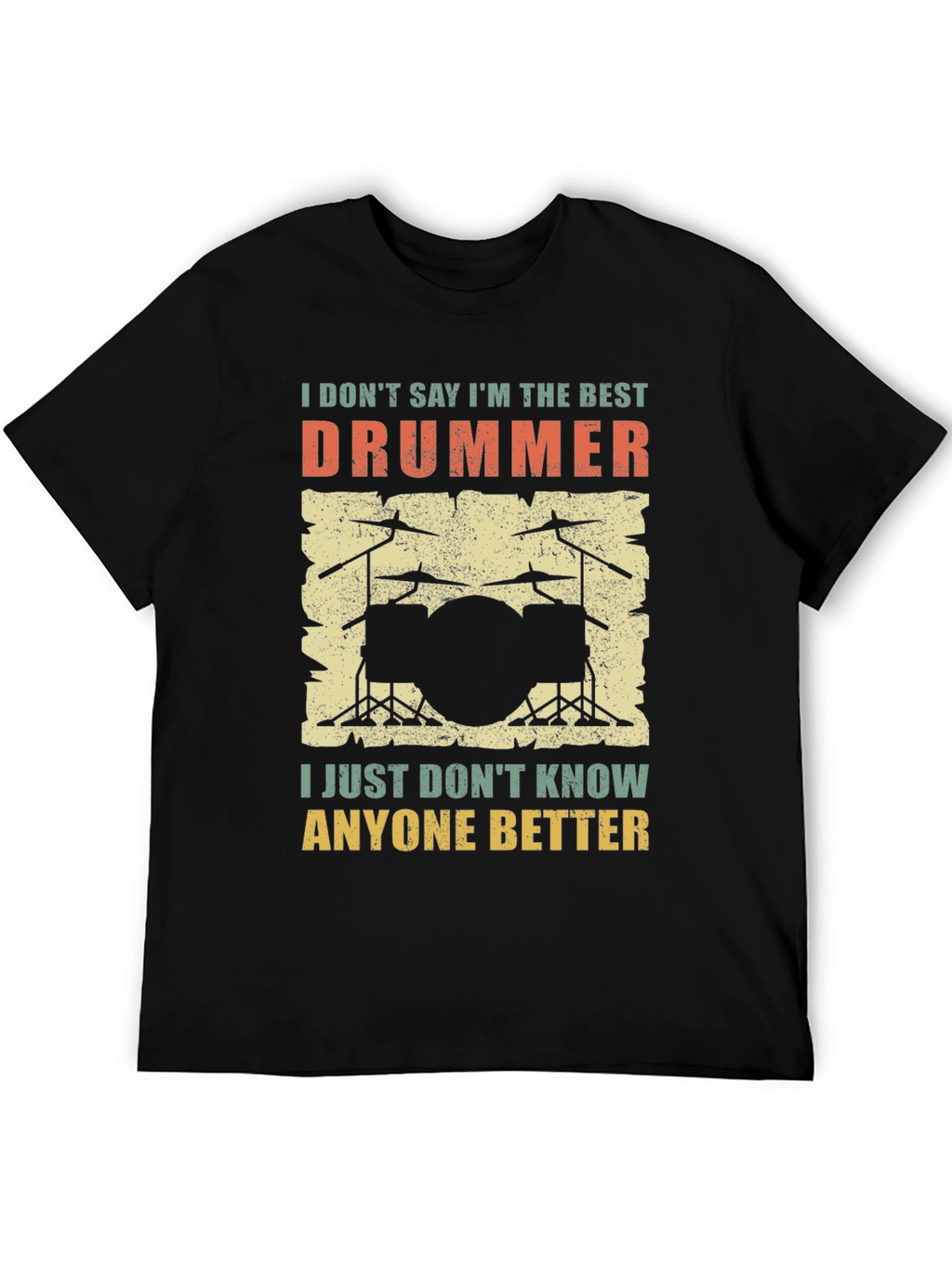 Best Drummer Graphic Tee
