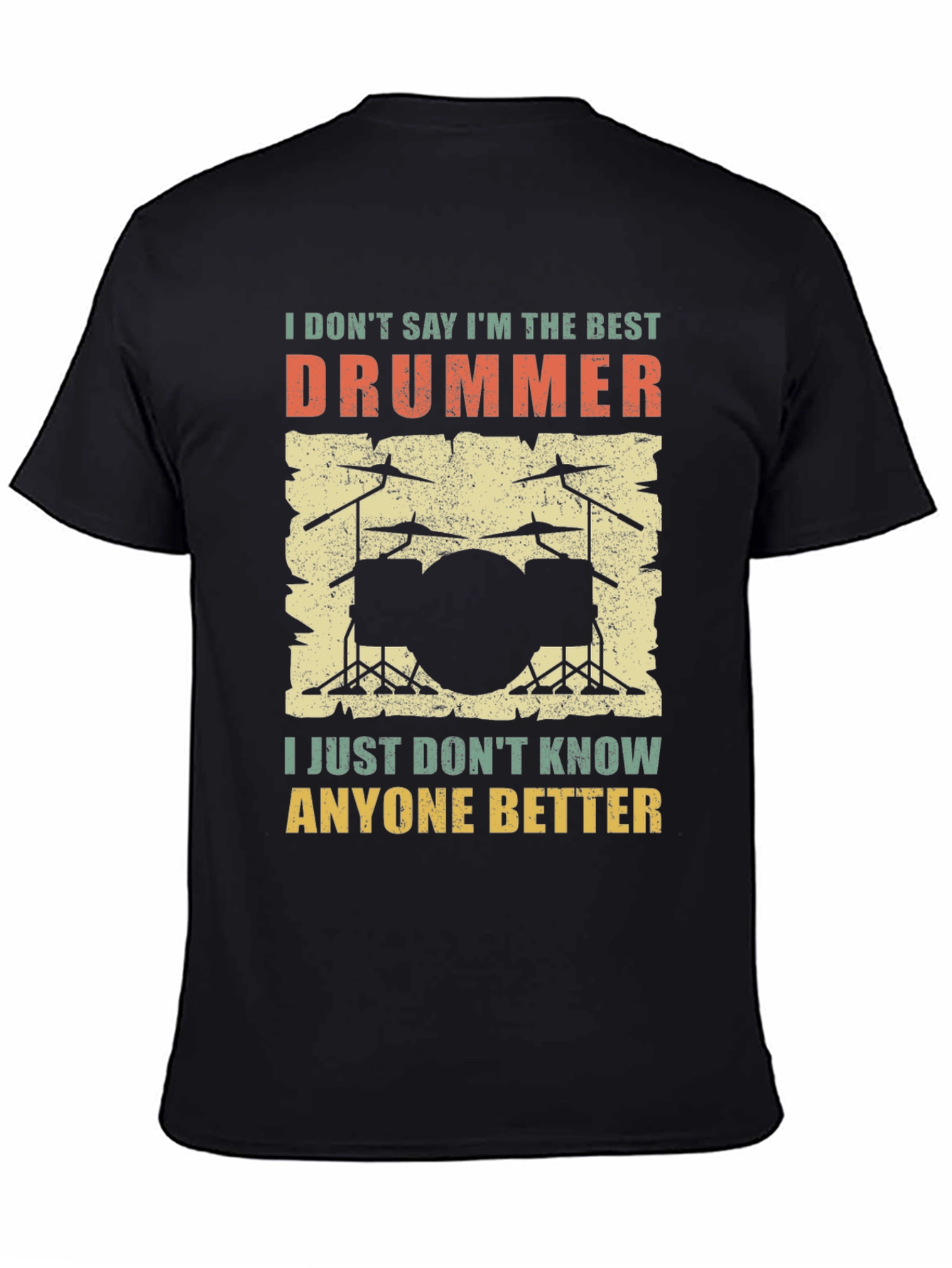 Best Drummer Graphic Tee