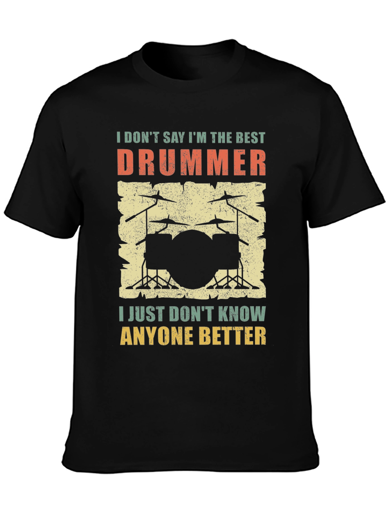 Best Drummer Graphic Tee