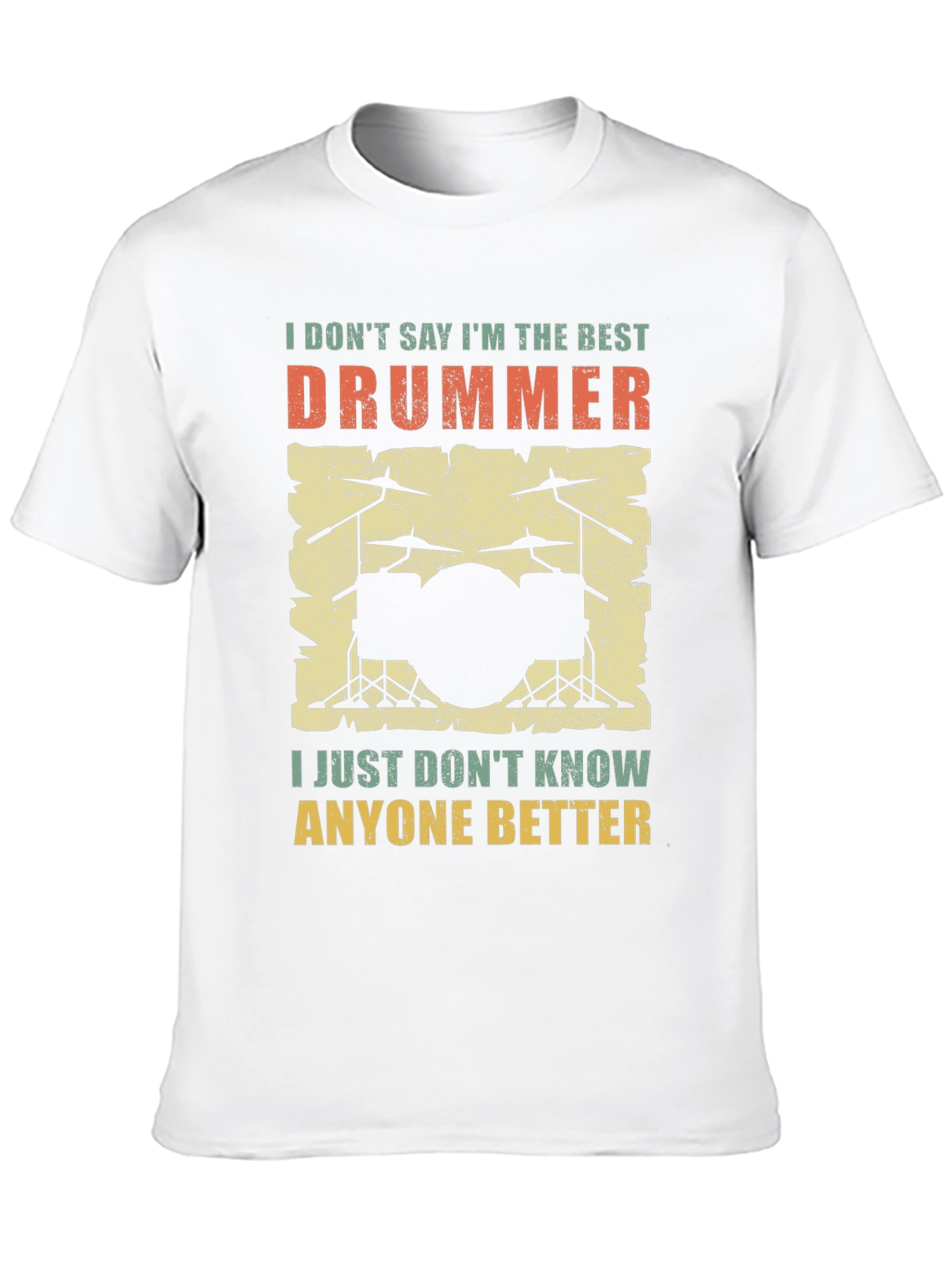 Best Drummer Graphic Tee