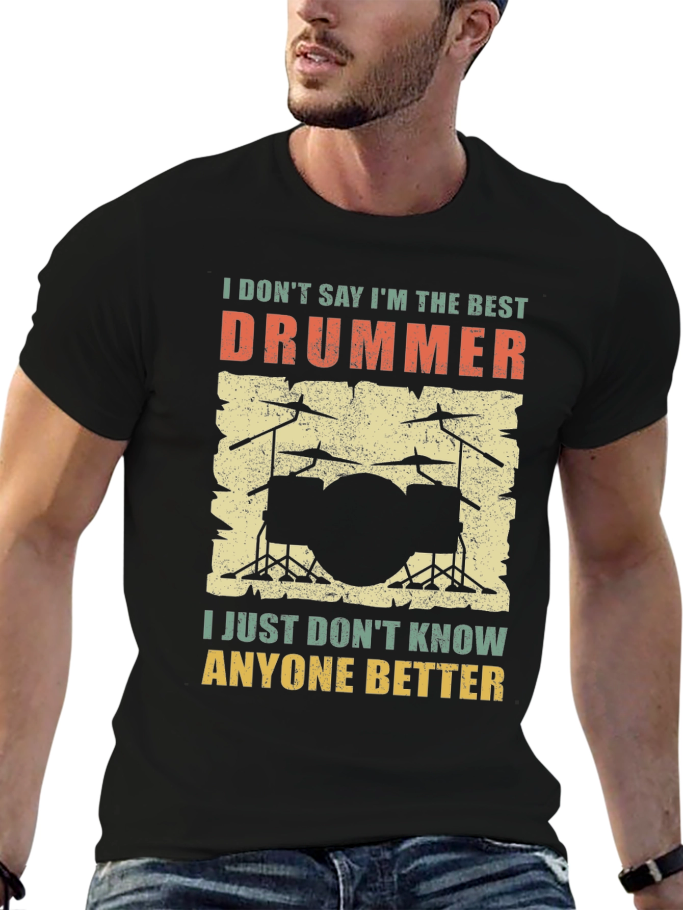 Best Drummer Graphic Tee