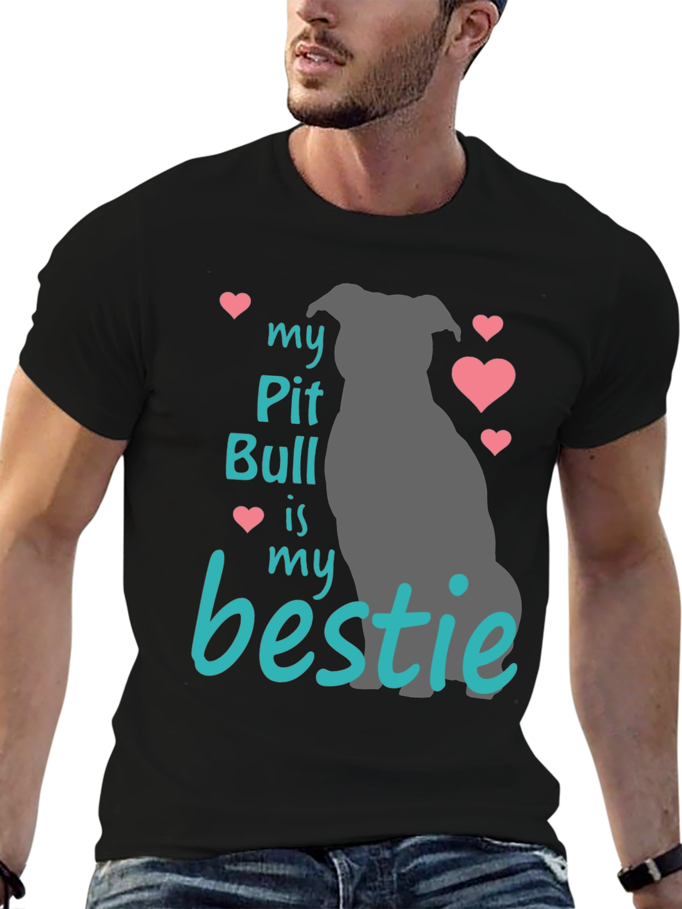 My Pit Bull Is My Bestie T-Shirt