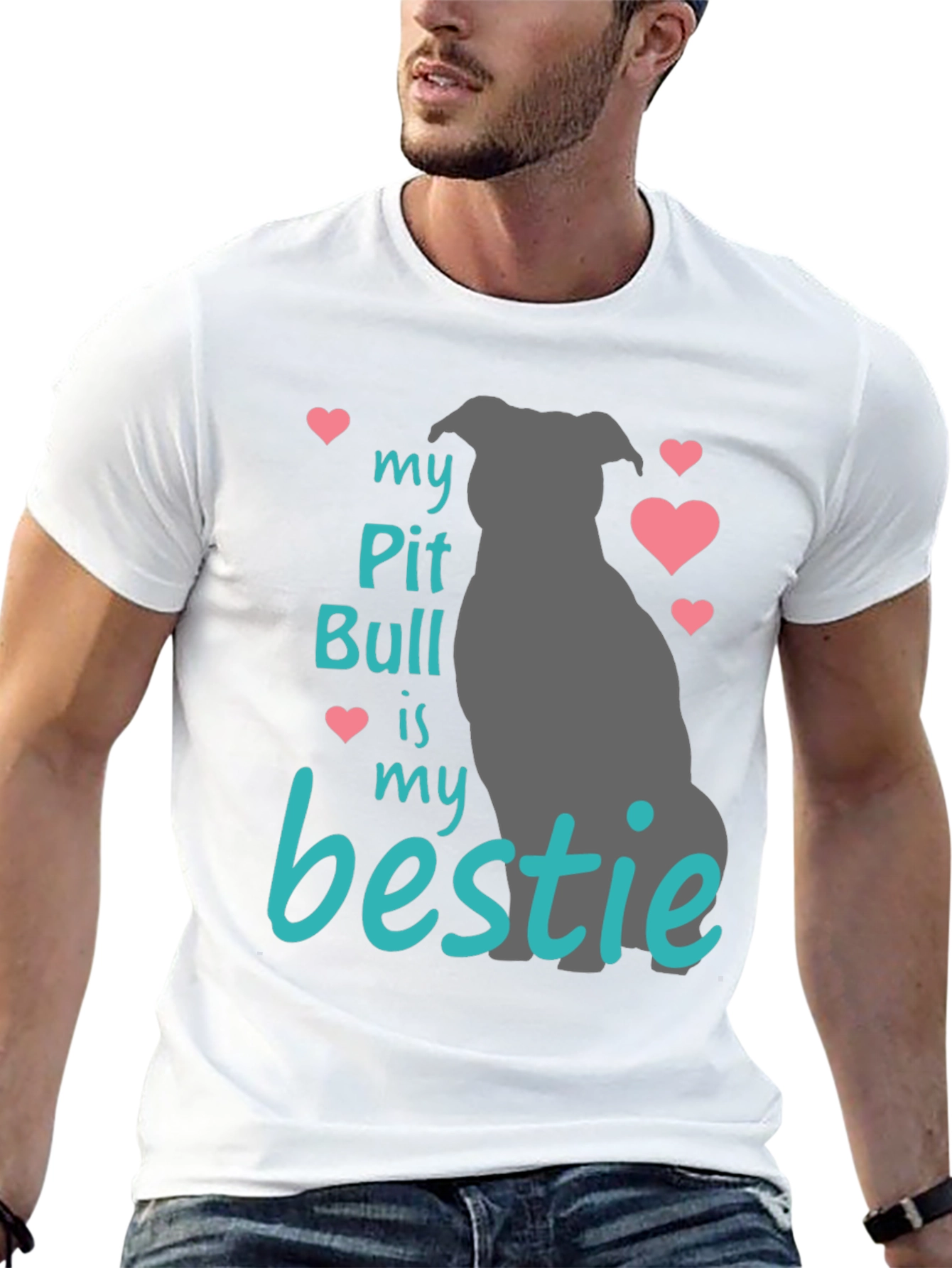 My Pit Bull Is My Bestie T-Shirt