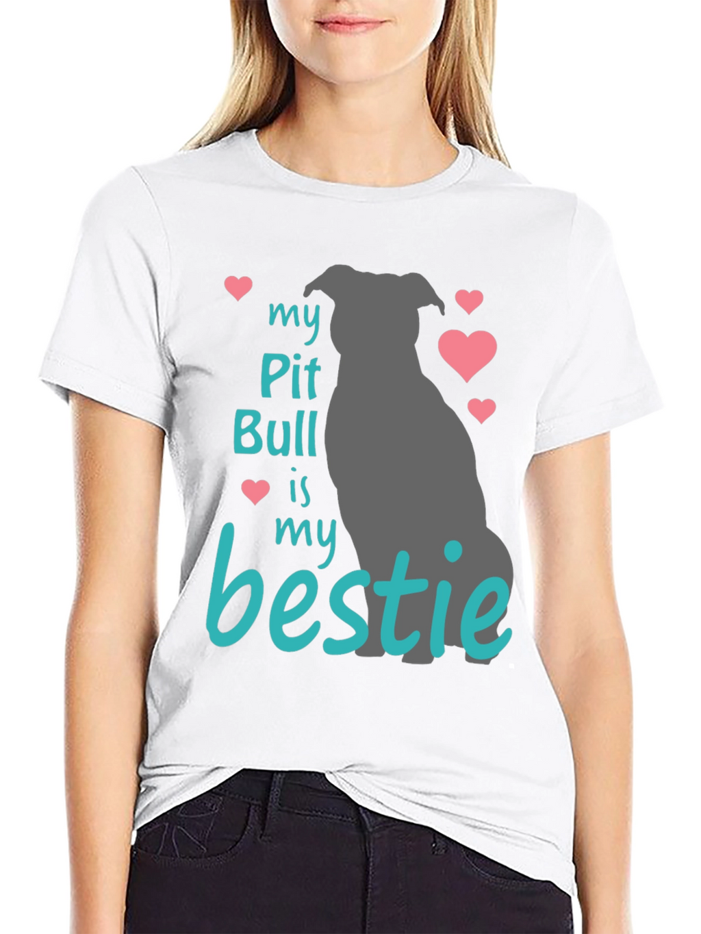My Pit Bull Is My Bestie T-Shirt