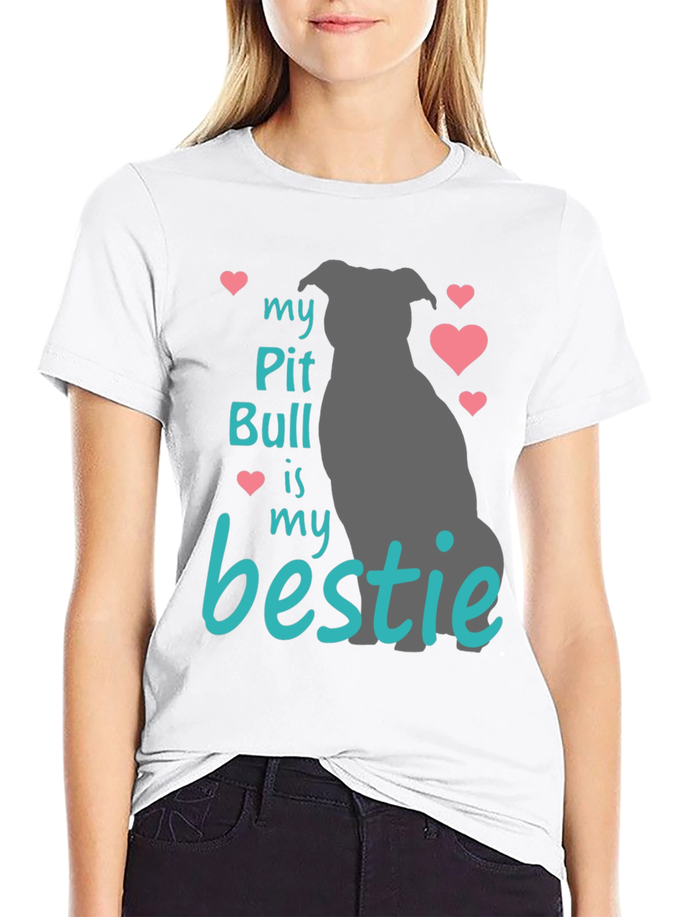 My Pit Bull Is My Bestie T-Shirt