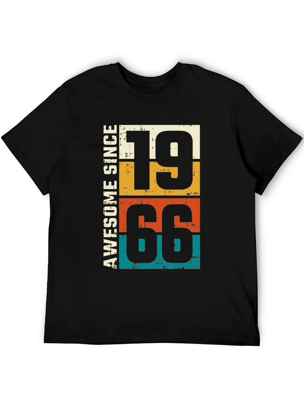 Awesome Since 1966 Retro Birthday T-Shirt
