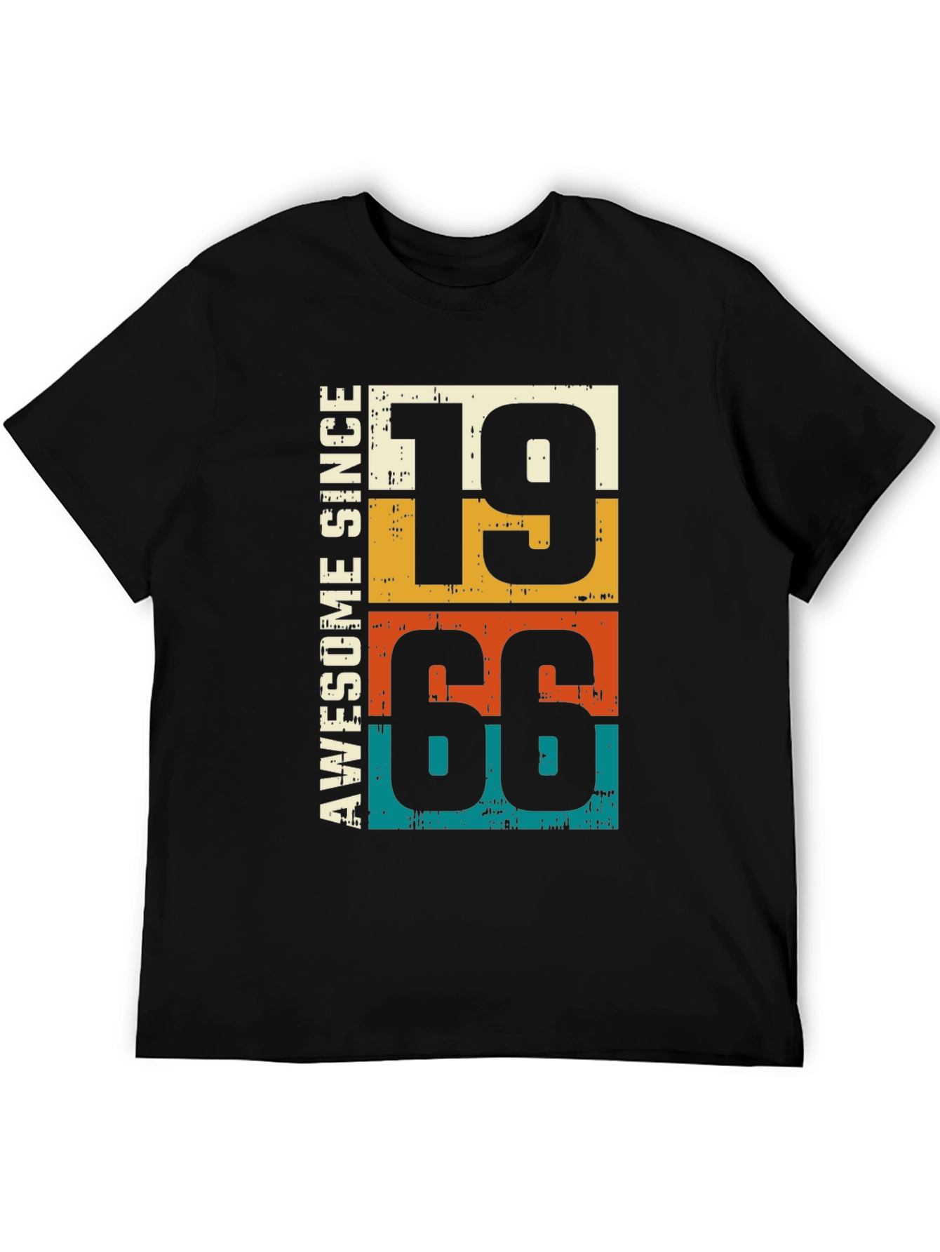 Awesome Since 1966 Retro Birthday T-Shirt