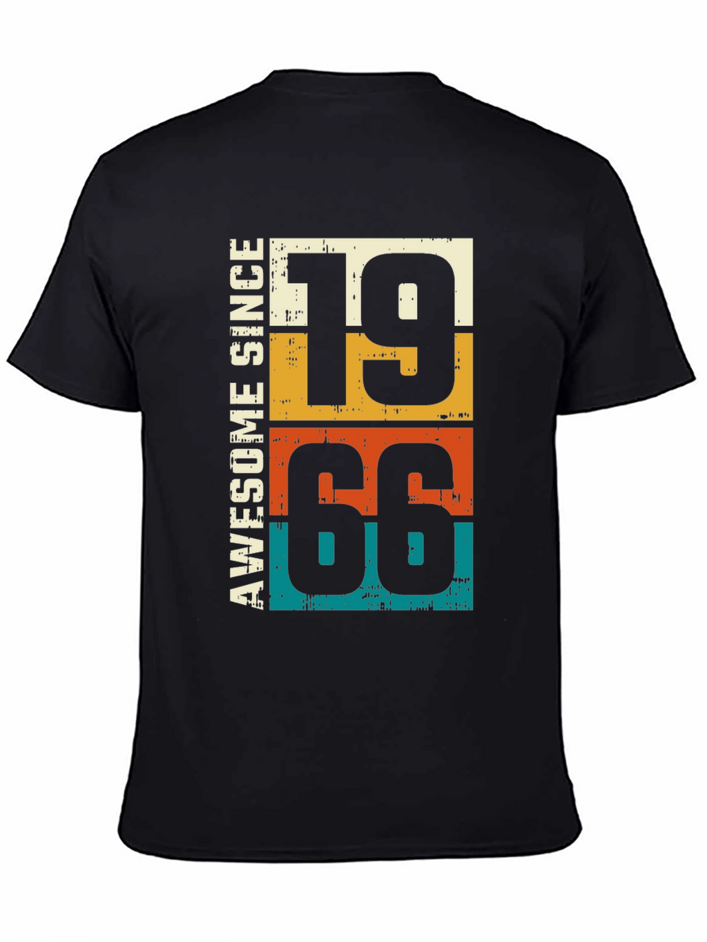Awesome Since 1966 Retro Birthday T-Shirt